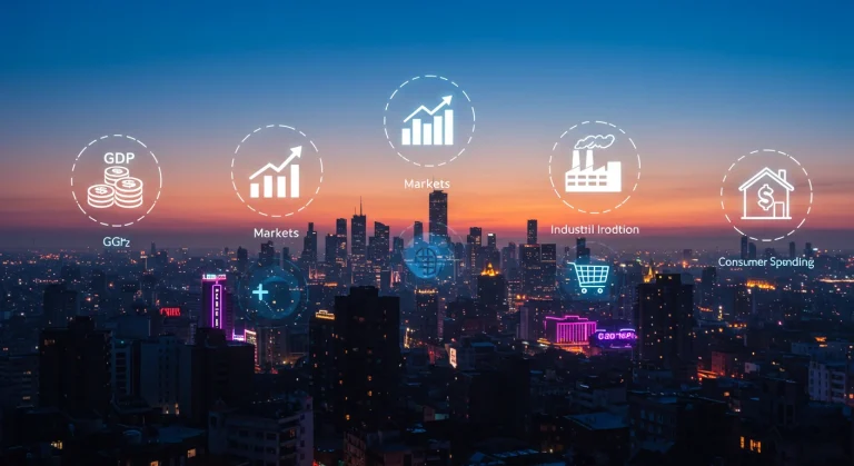 What are 5 economic indicators of an economy?