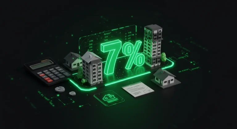 What is the 7% rule in real estate?