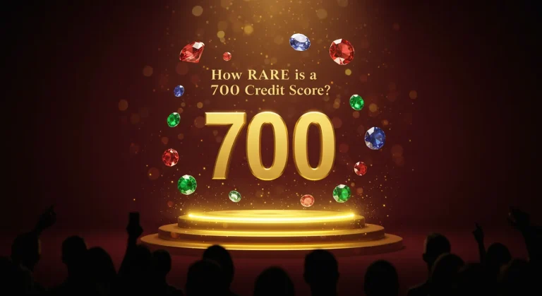 How rare is a 700 credit score?