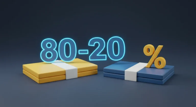 What is the 80 20 spend rule?