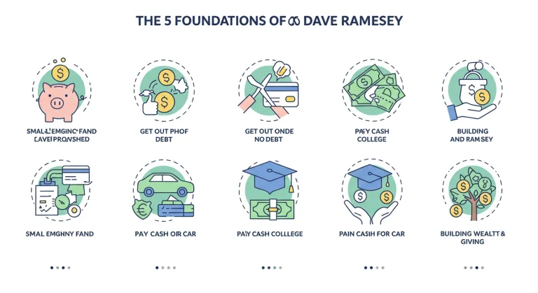 What are the 5 foundations of Dave Ramsey?