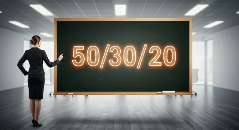 Did elizabeth warren create the 50 30 20 rule?