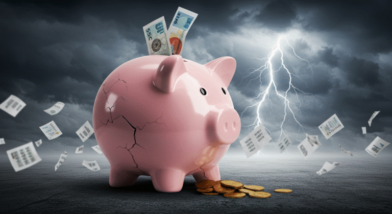 How does murphys law apply to saving money?