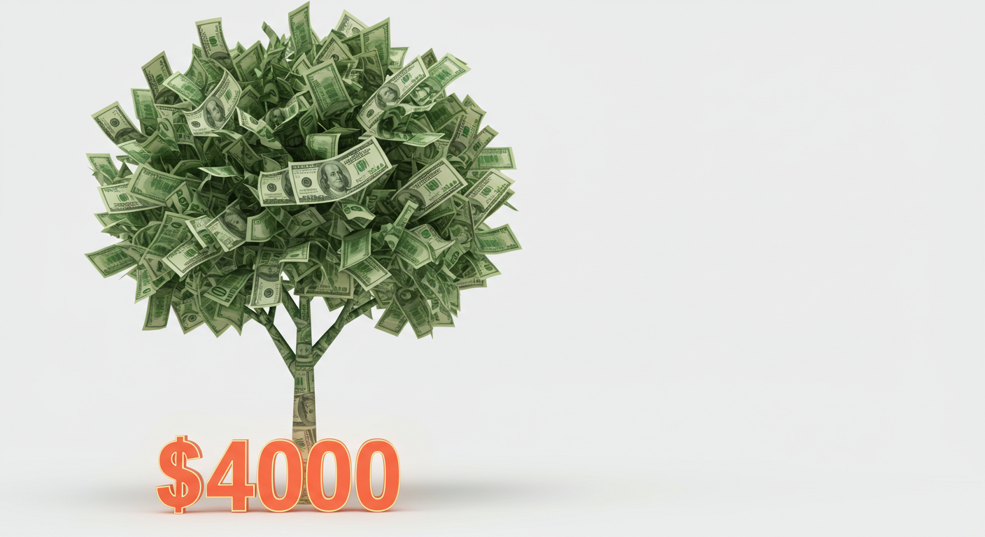 How much money do i need to invest to make 4000 a month?