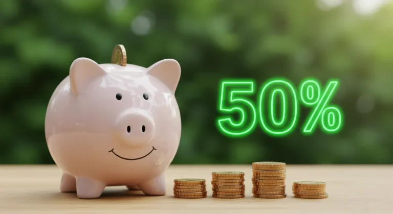 Is saving 50 of your income good?