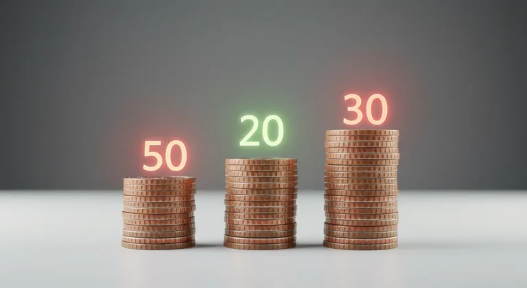 What is the 50 20 30 rule?